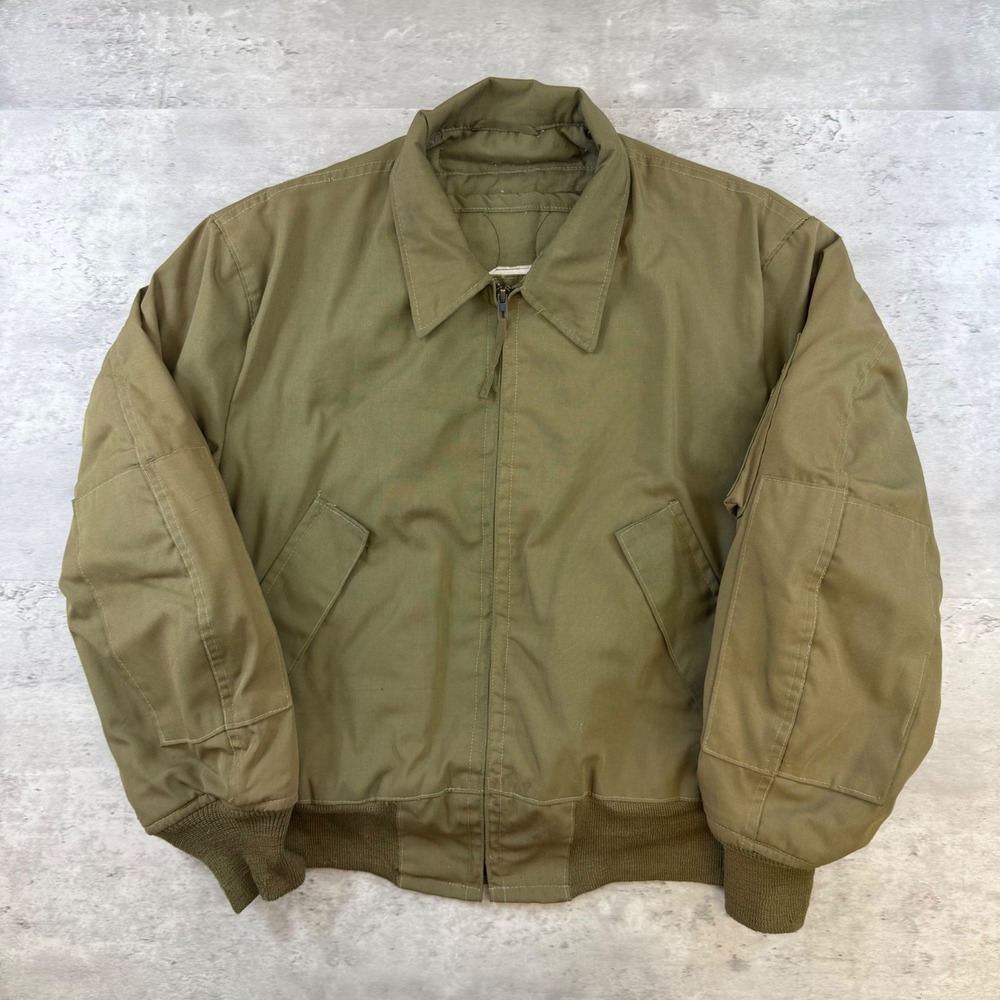 Alpha Industries Vintage 1986 Cold Weather Flight Jacket Aramid Olive Drab Med S